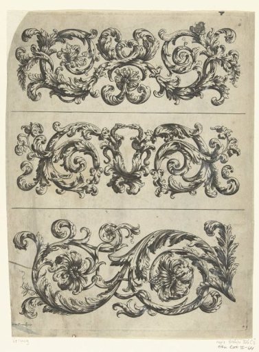 Three friezes