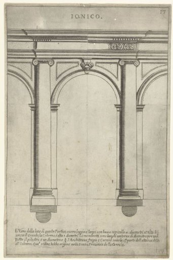 Ionic portico