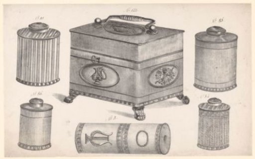 Chest and boxes