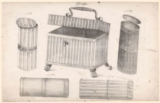 Chest and boxes