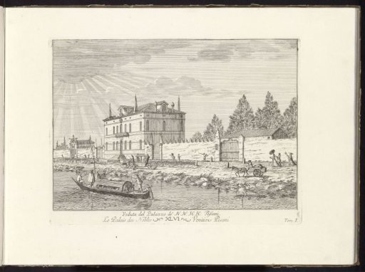 Palace of the N. N. H. H. Pisani on the Brenta