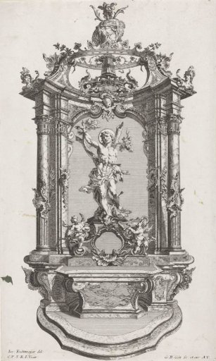 Altar with St. Sebastian
