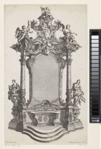 Altar with two female figures