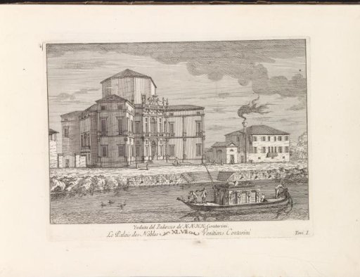 Palace of the N. N. H. H. Contarini on the Brenta