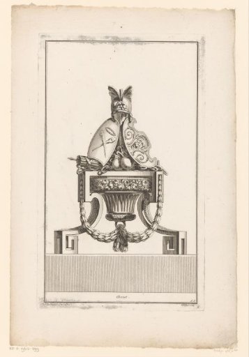 Fire dog with helmet and shields