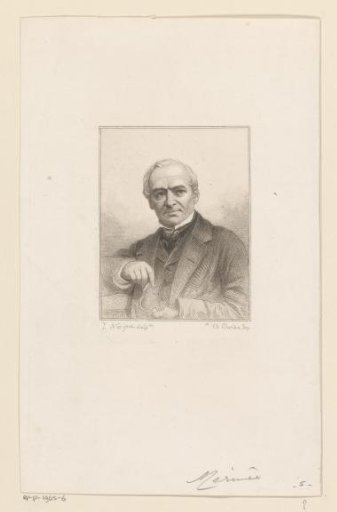Portrait of Prosper Mérimée