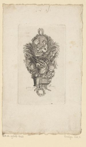 Trophy with shepherd's attributes