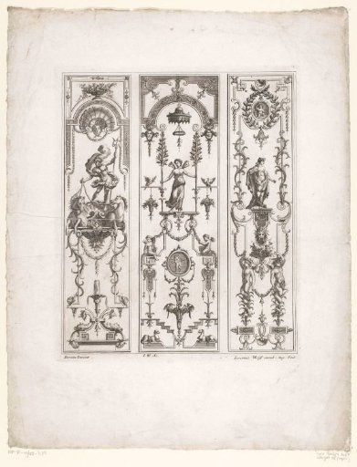 Composition with Neptune and two women