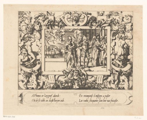 Argonauts Visit Phineus and Drive Away the Harpies