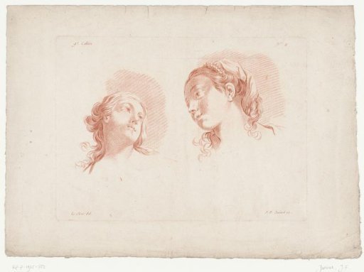 Two Female Heads