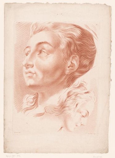 Two Female Heads