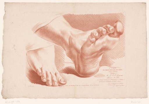 Title page with two feet
