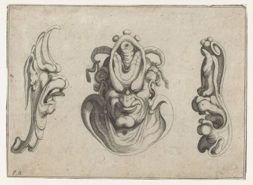 Mask and Face, with Profile Masks