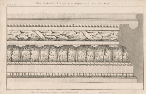 Frame with oak leaves and acanthus leaves