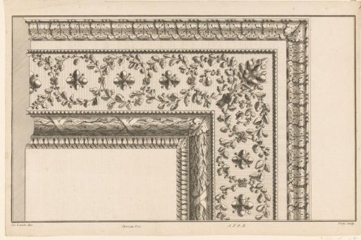 Frame with vines and acorns