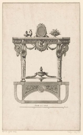 Rectangular table