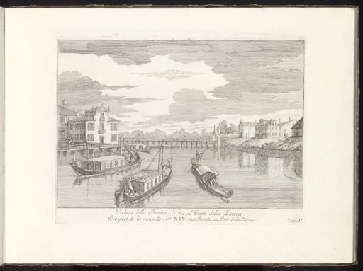 Brenta River and the bridge of Zuecca