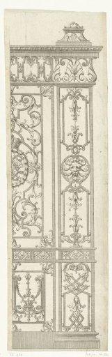 Gateway with corner pilaster
