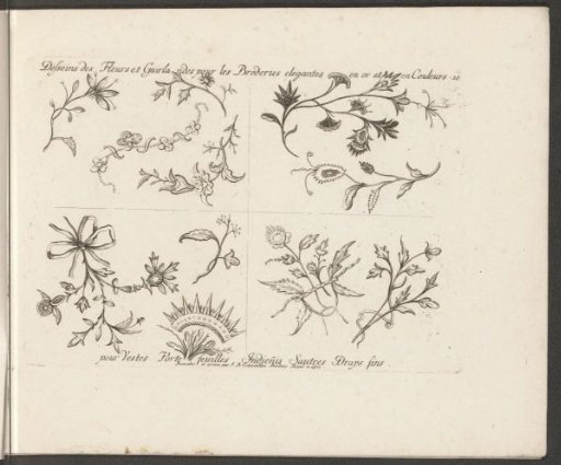 Floral scrolls