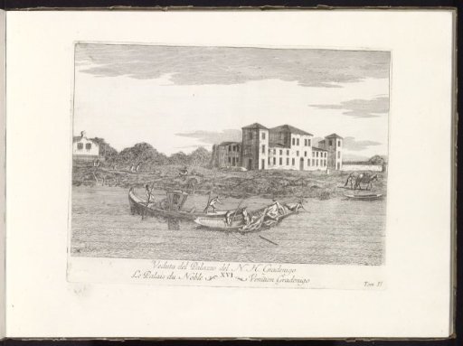 Palace of the Noble Mr. Gradenigo on the Brenta