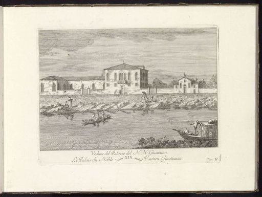 Palace of the Noble Mr. Giustinian on the Brenta