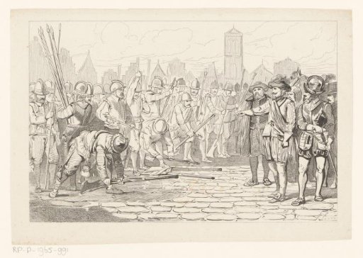 The Discharge of the Walle Guards in Utrecht