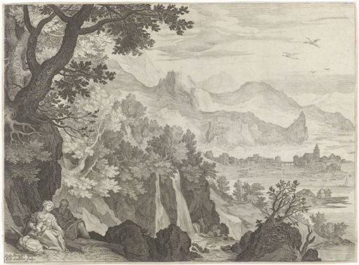 Landscape with the Rest on the Flight into Egypt