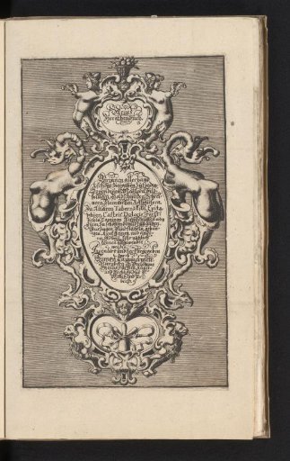 Title cartouche in the kwab style
