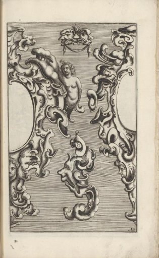 Two cartouches and two other ornaments