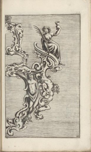 Right half of a cartouche