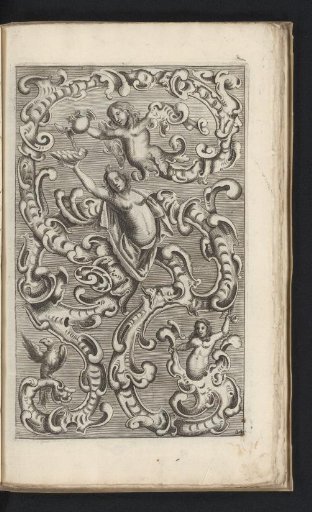 Ornamental design in the rococo style