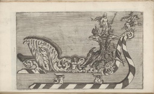 Sleigh with a double-headed eagle