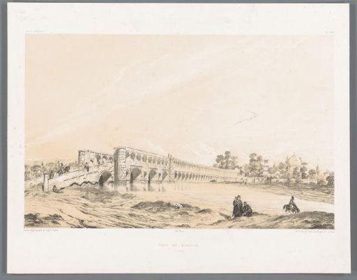 Si-o-se Pol or Allahverdi-Khan Bridge in Isfahan