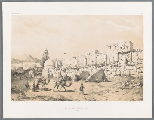 Ruins of the Temple of Anahita in Kangavar