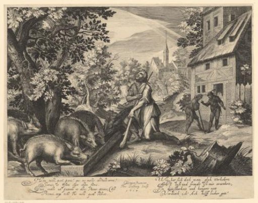 The Prodigal Son among the Swine