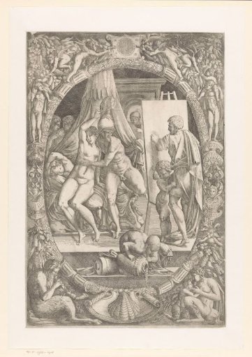 Apelles painting Alexander the Great and Campaspe