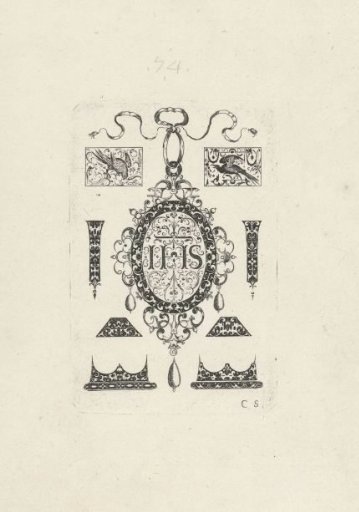 Pendant with the Christ monogram