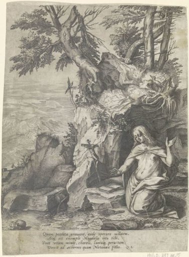 Mary Magdalene in the wilderness