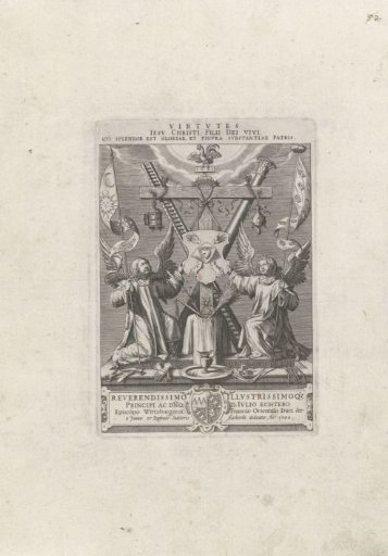 Two Angels Showing the Instruments of the Passion of Christ