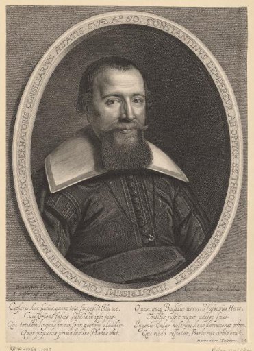 Portrait of Constantijn van Oppyck l'Empereur at the age of 50