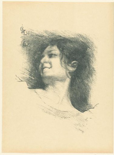 Head of a Laughing Woman