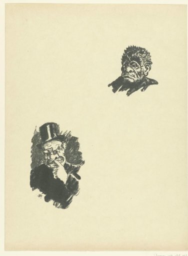 Two Heads of Men