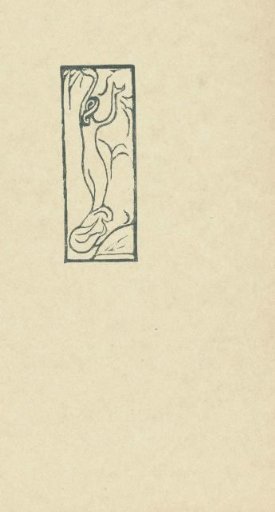Illustration with a naked woman accompanying a poem in the poetry collection Sagesse by Paul Verlaine