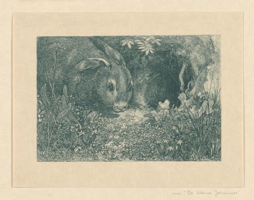 Rabbit before a rabbit hole