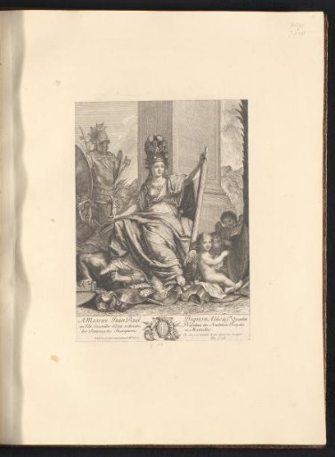 Allegory of Minerva with the arts and sciences