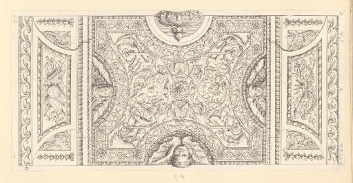 Design for a ceiling in the Louvre