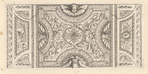 Design for a ceiling in the Louvre