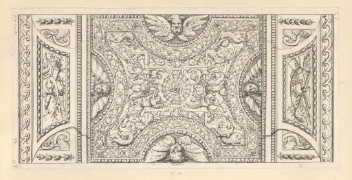 Design for a ceiling in the Louvre