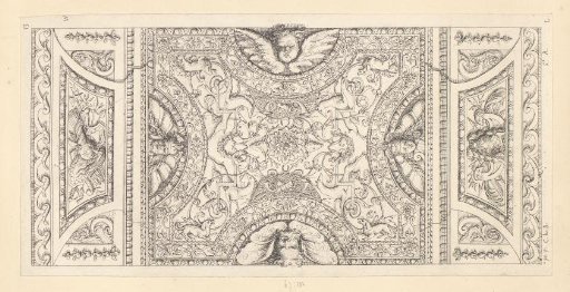 Design for a ceiling in the Louvre