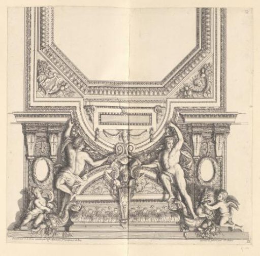 Design for an ornamental ceiling